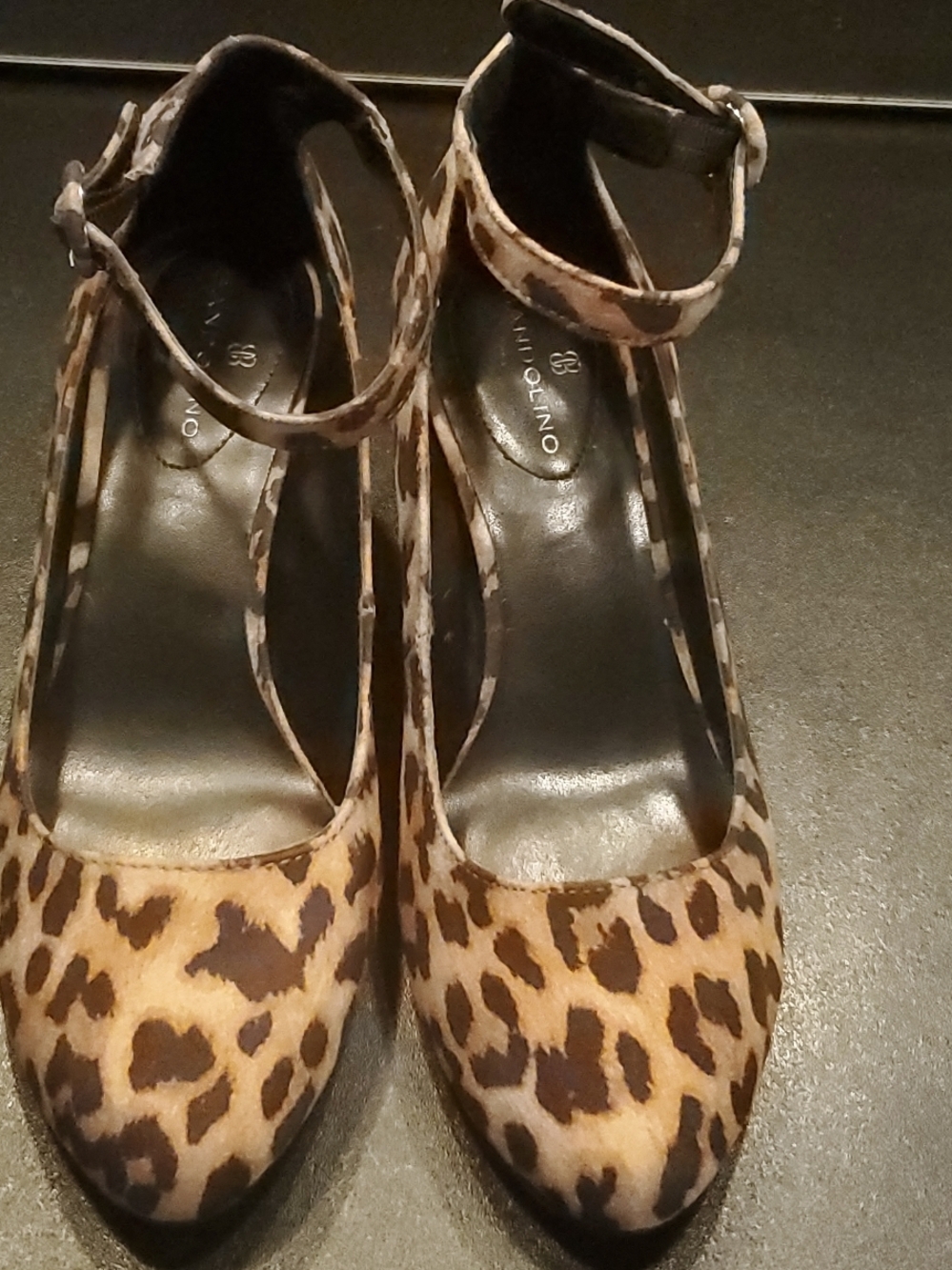 BANDOLINO Odear Cheetah Pumps Size 6